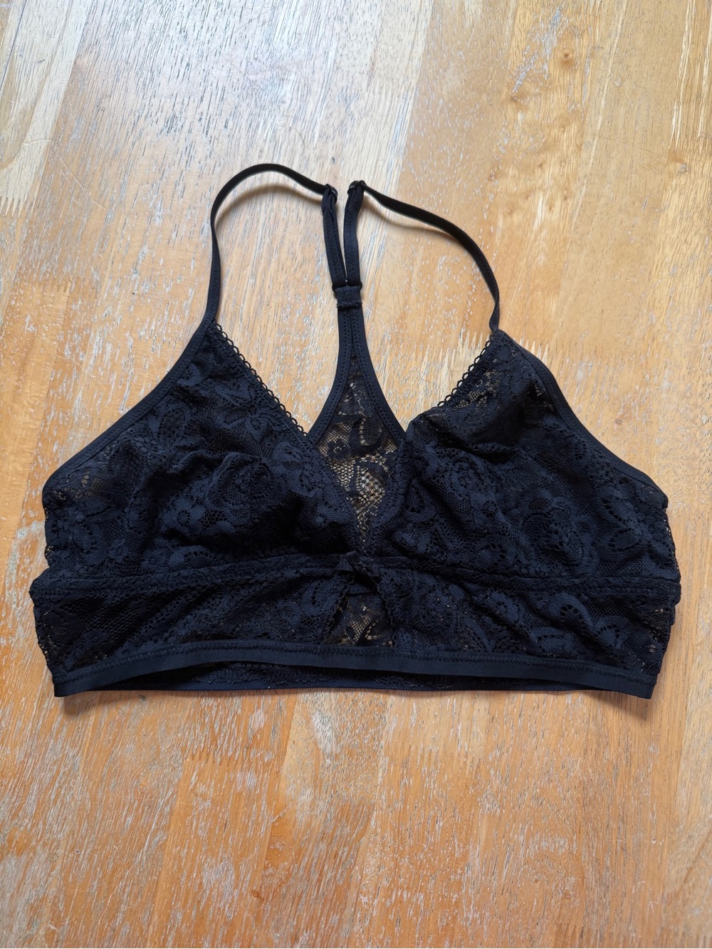 Aerie Black Racerback Bralette